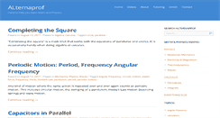 Desktop Screenshot of alternaprof.com